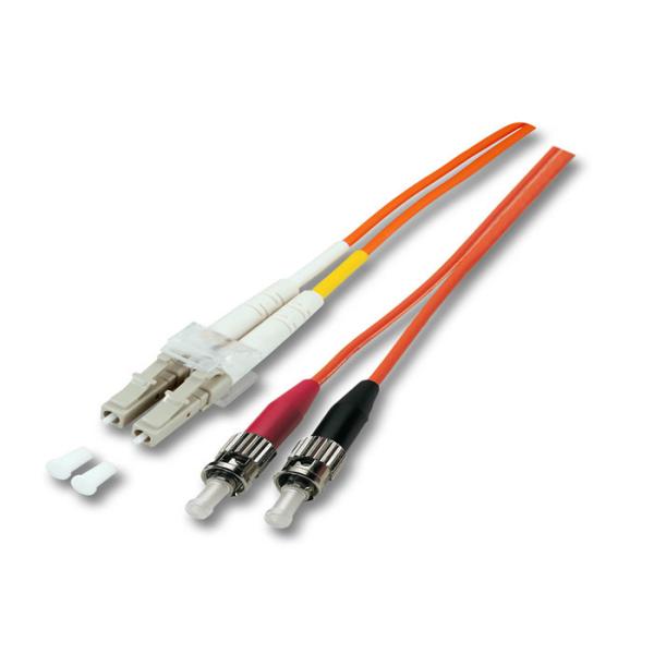 Low Insert Loss Duplex Fiber Patch Cord 2.0mm OFNR Multimode Fiber Optic Cables