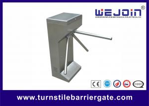 Quality Comapct safety mechanical Tripod Turnstile Gate / electric Waist height Turnstile for sale