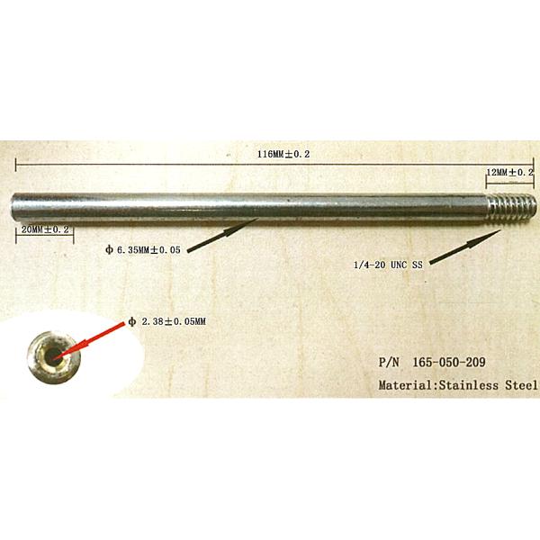 Customized Stainless Steel Head Tube Hollow Threaded Rod High Precision