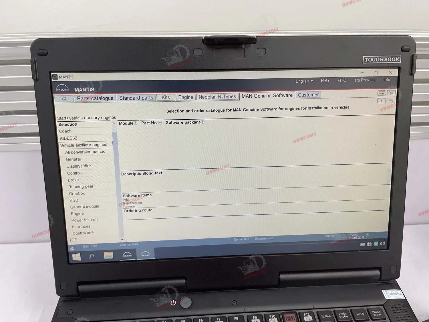 For M-A-N DIAGNOSTIC TOOL TRUCK DIAGNOSTIC INTERFACE Parameter Programming Device WLAN Calibration Monitoring