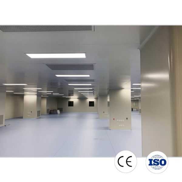 Industrial ESD-Safe Modular Clean Room Suite with Conductive Flooring for Micro-Electronic Component Assembly