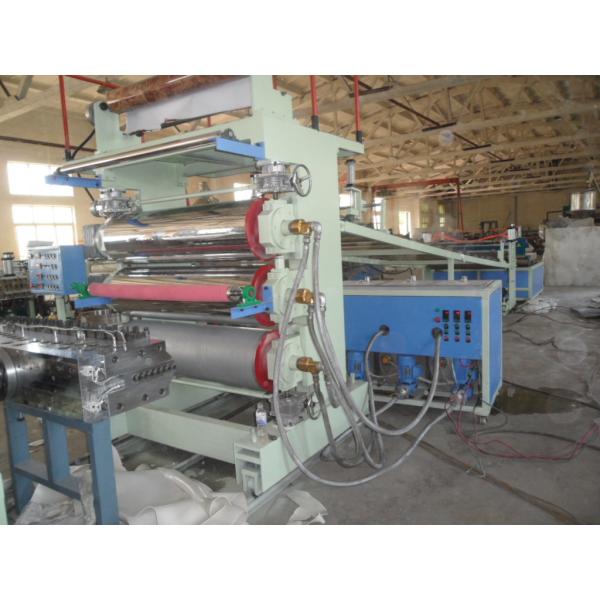 Three layer Wood Plastic Composite Extrusion Line WPC Contruction Template Making