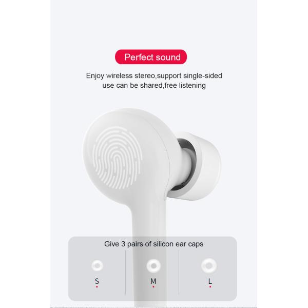 IPX-4 TW50 In Ear Small Wireless Bluetooth Earbuds