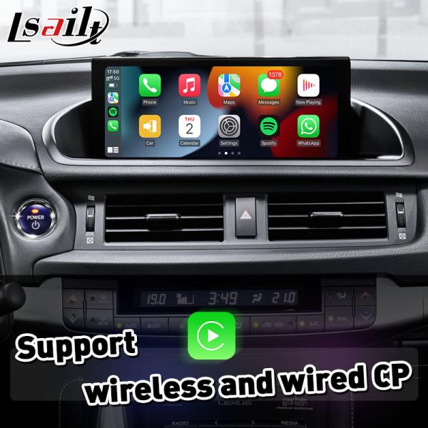 Wireless Carplay & Android Auto Interface for Lexus CT 200h FSport CT 2017-2022