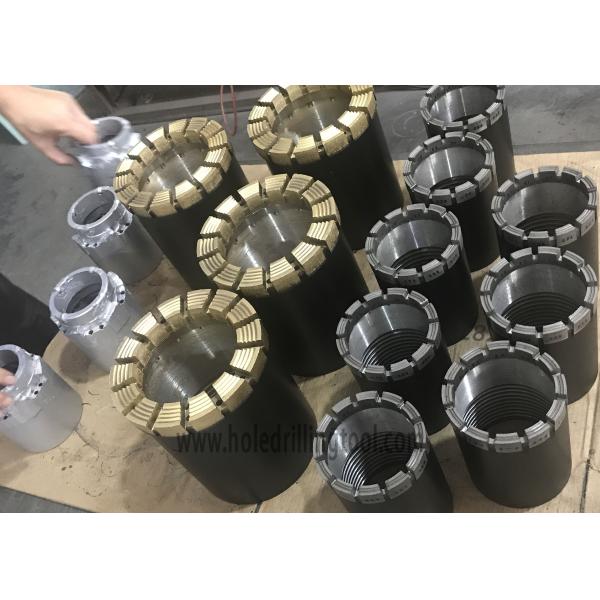 Diamond Impregnated Drill Bit Geological Diamond Core Bits For Concrete