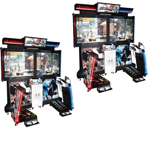 Time Crisis 5 Simulator Shooting Arcade Machine With Special Gun Coin Operated