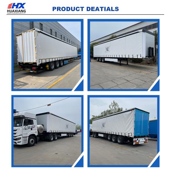 Customers Optional Dry Van Semi Trailer Cargo Box Container with Customizable Features