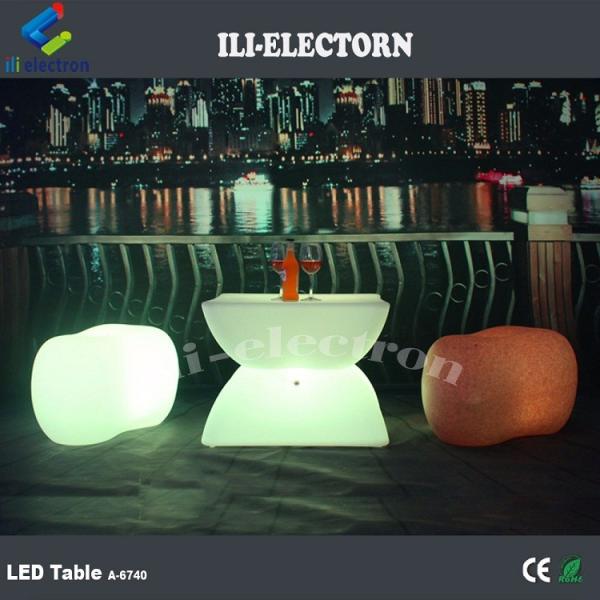 LED portable bar table/Battery led table decorations/Modern Led Table Lighting