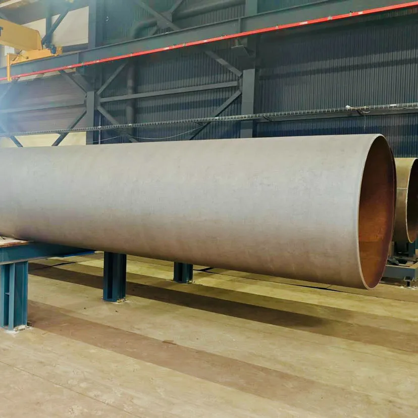 Steel Pipe Blasting Deruster for 3LPE Coating Line 48-3000mm