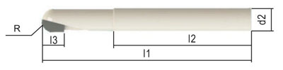 Strong Toughness Solid Carbide End Mills For Milling Radius Grooves