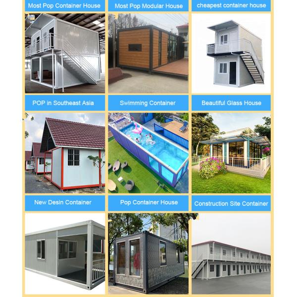 CUSTOM CONTAINER SWIMMING POOL WITH WINDOWS SHOWER HOUSE SPA STEEL STRUCTURE POOL