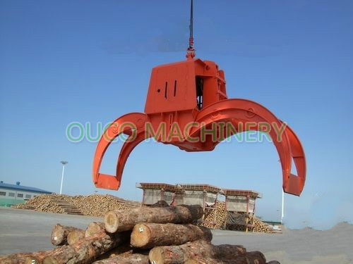 High Efficiency Two Paws Wood Hydraulic Clamshell