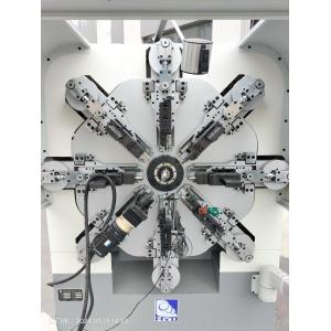 Camless Automatic Spring Machine , Spring Making Machine With Twelve Axes