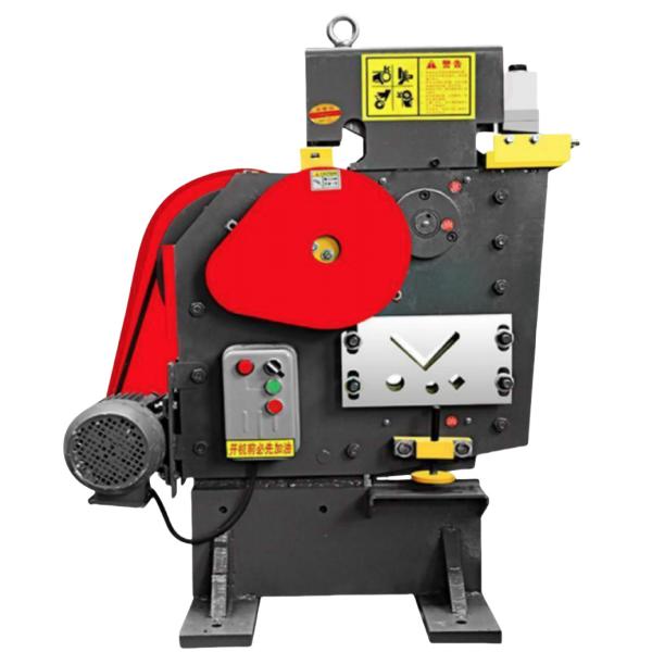 Small Electric Angle Iron Processing Machine Multifunctional Punching And Shearing Joint Integrated Machine