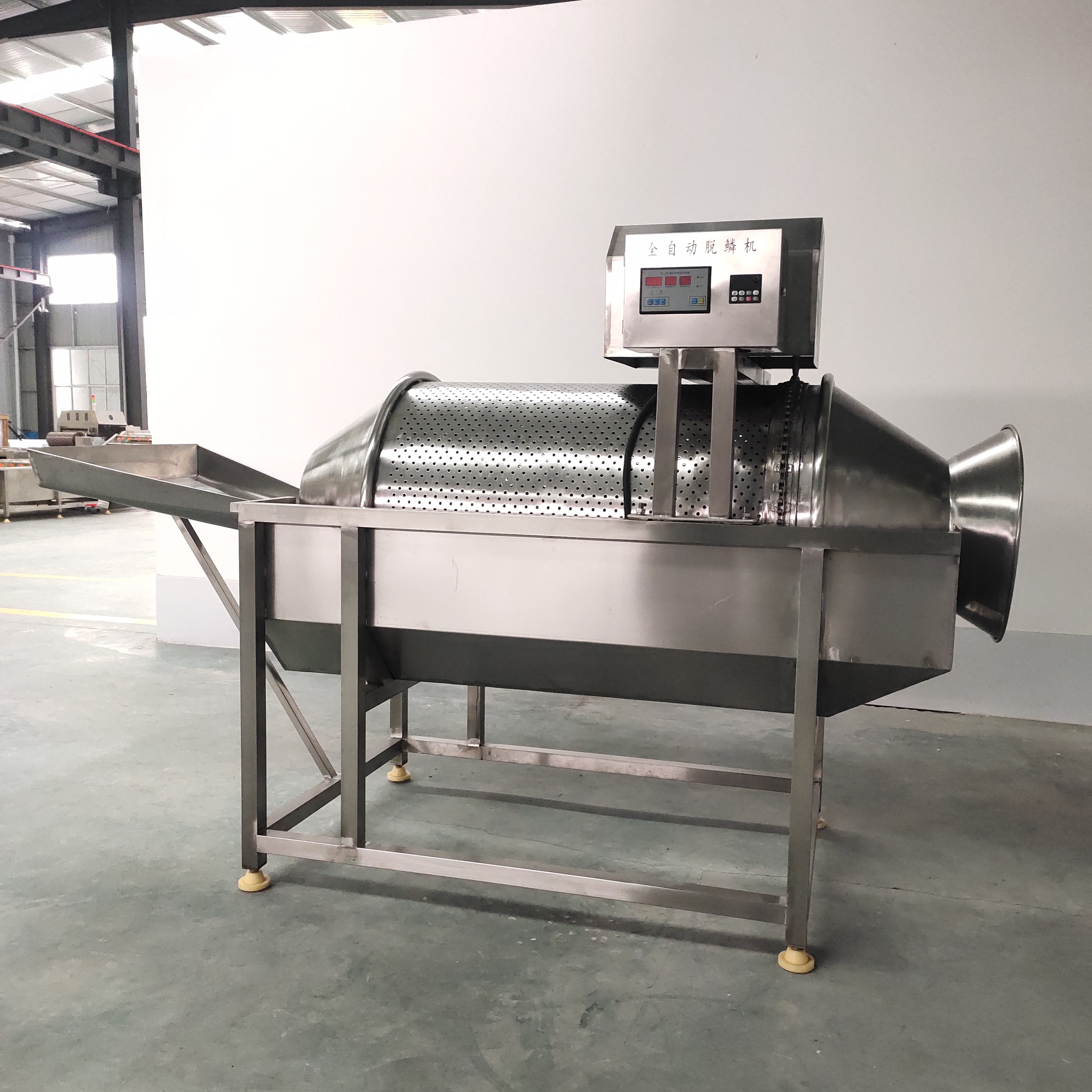 High Efficiency Automatic Fish Scale Removal Cleaning Scaling Machine Fish Processing Plant