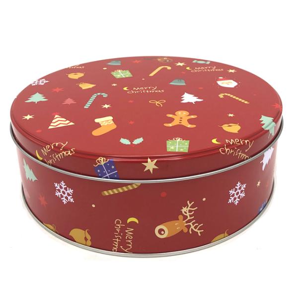 DADI Gift Rectangular Tin Box Offset Lithography Biscuit Tin Box Support Customized Printing