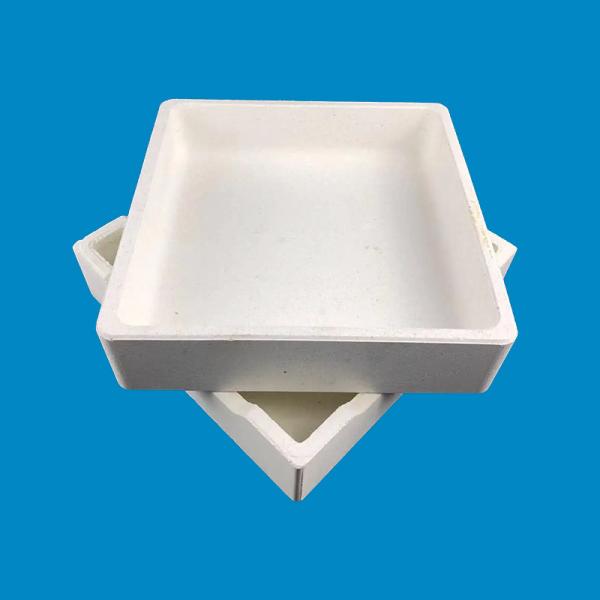 Excellent Corrosion Resistance Alumina Ceramic Crucible Analyzing And Firing