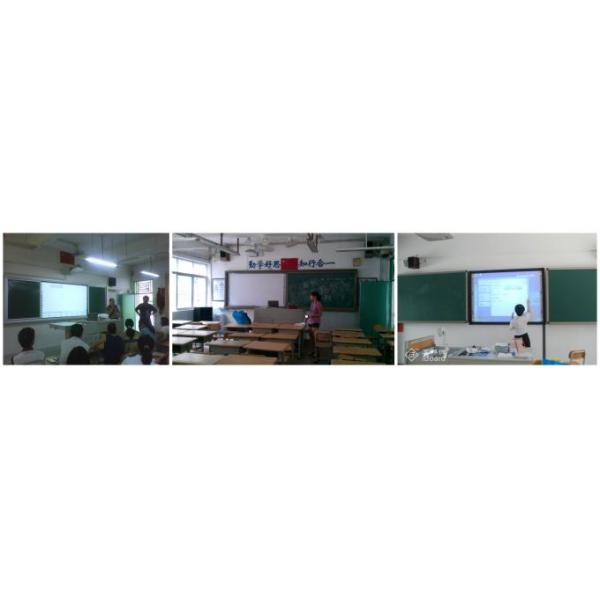65 Inch Infrared Touch Technology Smart Digital Blackboard with 178°/178° Viewing Angle for Interactive Learning
