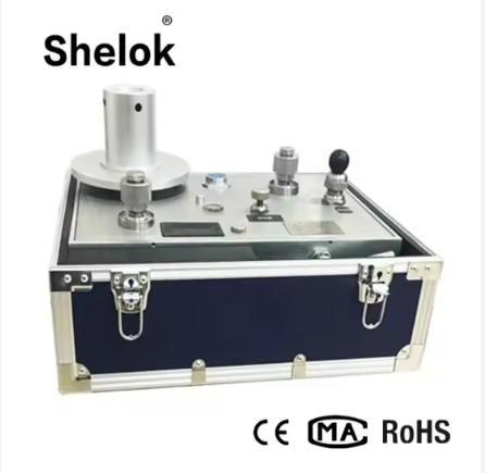 Dead Weight Tester Featuring Materials Including Tungsten Carbide and Austenitic Stainless Steel for Enhanced Durability