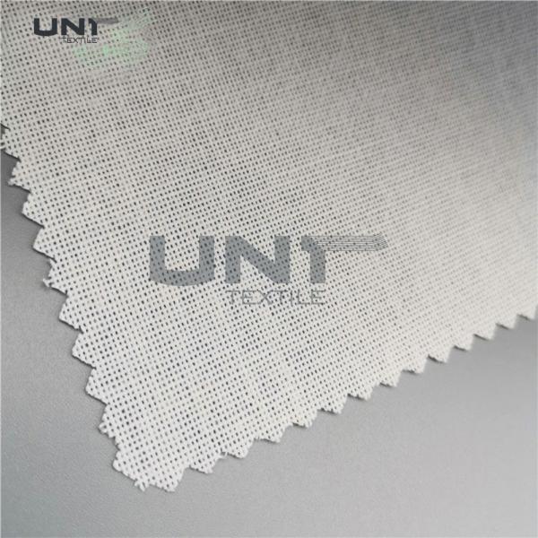Cap Resin Cotton Woven Fusible Interlining With PES LDPE Coating