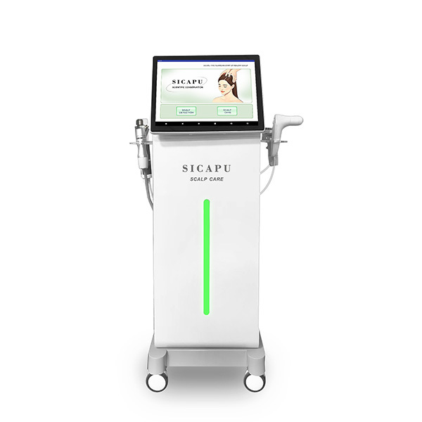 Hair Growth Machine touch screen interface