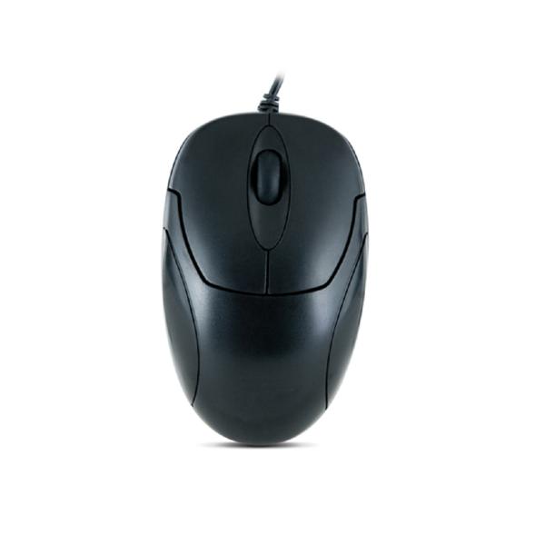3D ergonomic design, dual PS/2 and USB interfaces, customizable colors, and multi-OS compatibility,