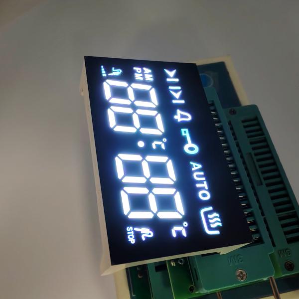 Ultra Bright White 4-Digit 7-Segment LED Display Common Anode for Oven Timer
