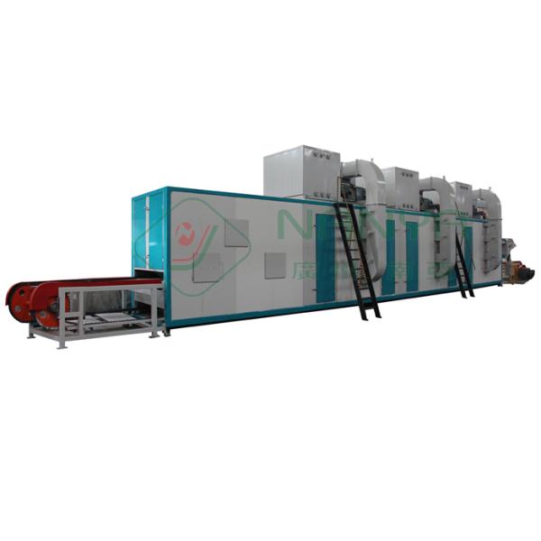 Flat Conveyor Paper Pulp Molding Production Line Dryer / Multiple Drying Line
