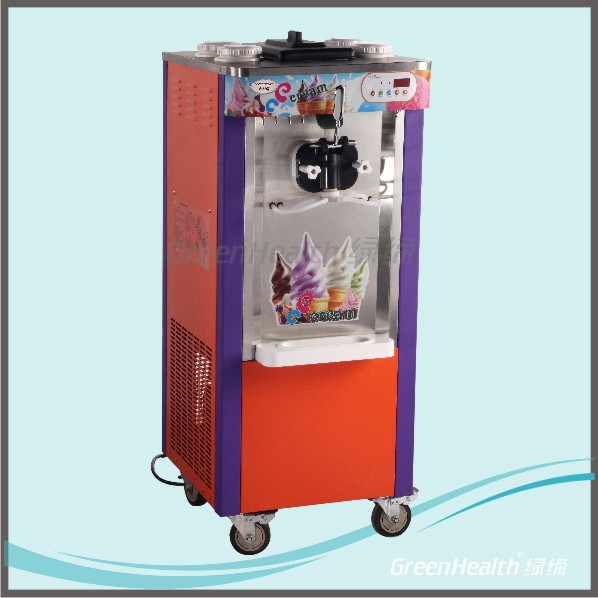 Multi Floor Standing Type Flavor Ice Cream Machine Mini Freezer Dynamic Cooling