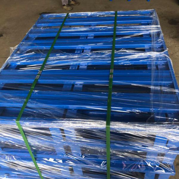 2 Way Entry Type Warehouse Steel Pallet Hot Dip Galvanized Custom Capacity