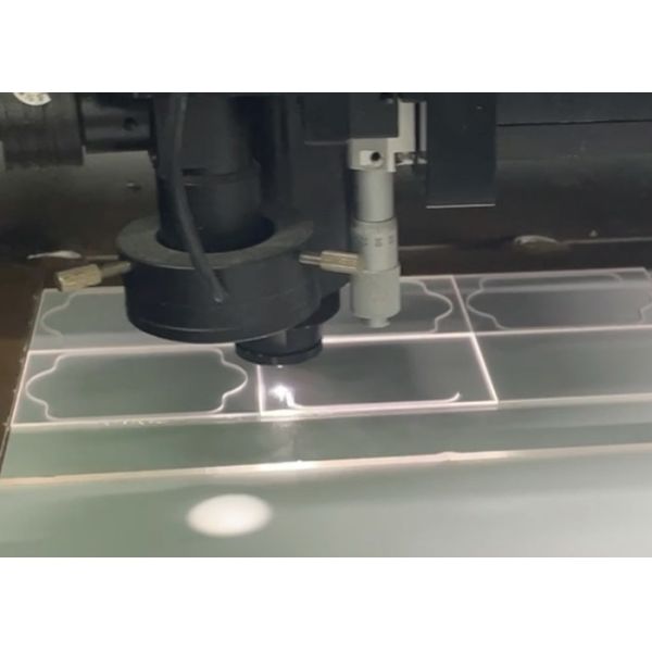 Laser Glass Cutting Machine suitable for precision cutting tasks in electronics display and decorative glass industries To Accuracy±0.01mm