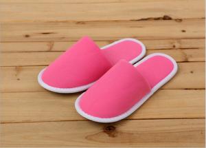 Quality Luxury Indoor Terry Towel Disposable Hotel Slippers For Hotels / Guests Customized for sale
