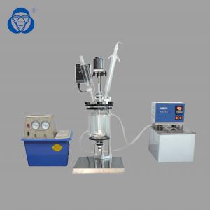Quality Customizable Lab Glass Reactor , Glass Batch Reactor Single Jacketed for sale