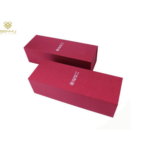 Wine Storage Boxes Cardboard 1200gsm Rigid Gift Handmade Size Customized