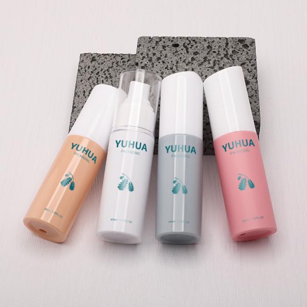 Round Shape Perfume Water Face Spray Bottle 2.02OZ Plastic Material