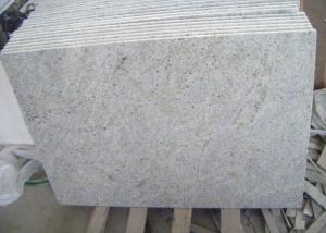 Quality Polished Kashmir White Granite Floor Tiles , Rough Granite Bathroom Tiles for sale