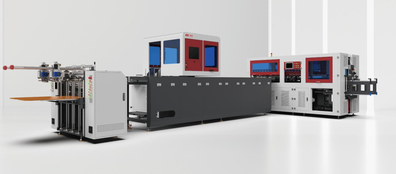 High Speed 15-22pcs/Min LY-400AWK Fully Automatic Perimeter Frame Production Line High Accuracy