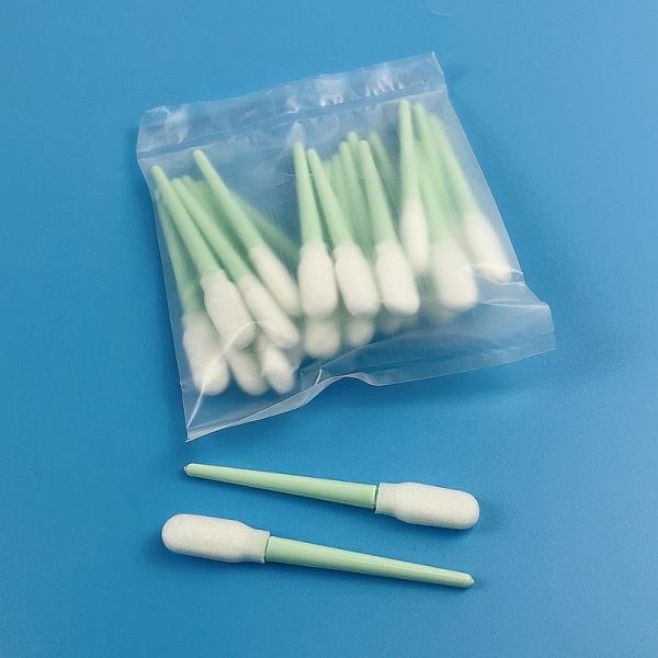 Foam swab side profile view