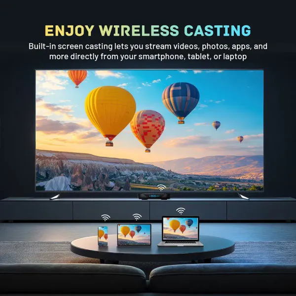 Android OS 4K UHD TV Set Top Box With Quad Core Processor