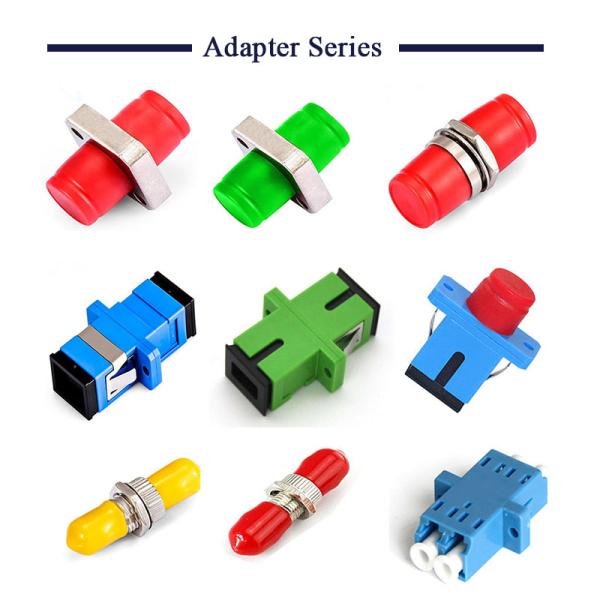 SC / APC SC/UPC Simplex Singlemode Fiber Optic Adapter