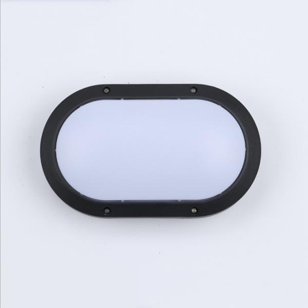 15W Outdoor Bulkhead Light , Oval Bulkhead Light IP65 IP54 Rated Moistureproof