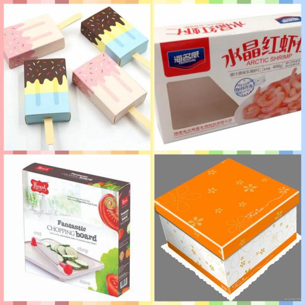 275gsm Frozen Food Packaging Boxes Paper Coated Food Board PE Coating High Bulk Beverage Packaging Paperboard 275gsm One Side Coated