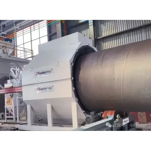 Automatic 3LPE Coating Pipe Production Line with SA2.5 Cleaning Level for 50-4200mm Steel Pipe Anti-Corrosion