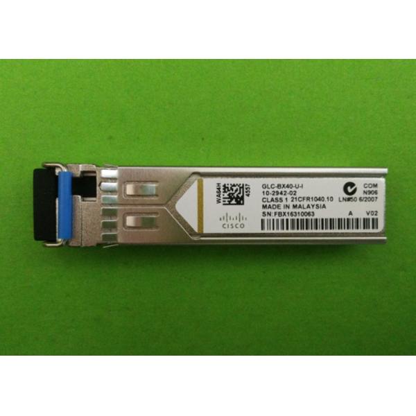 GLC-BX40-U-I 40km Fiber Optic SFP Module , Fiber Interface Module 1310nm / 1550nm