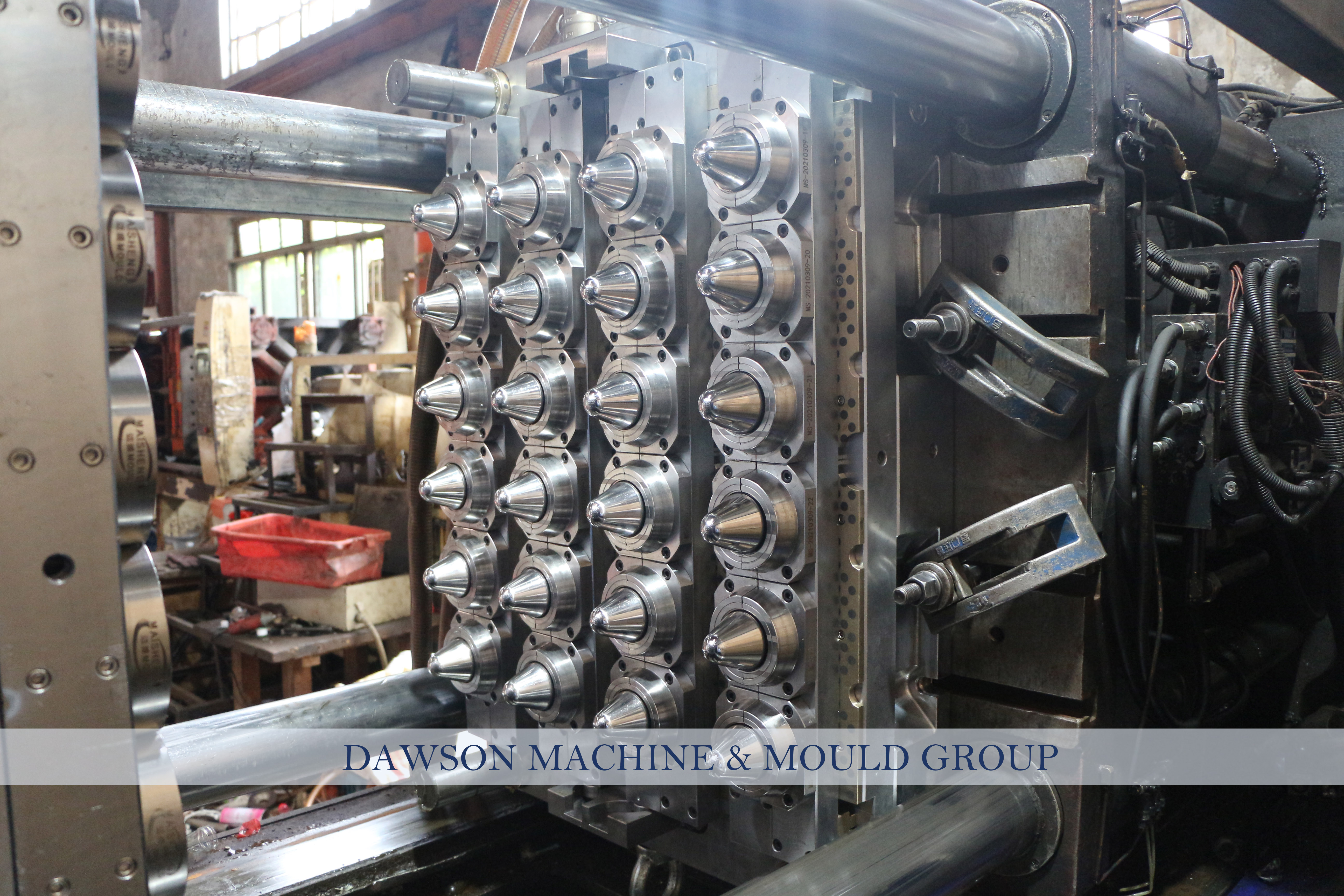 Full Auto PET Preform Injection Molding Machine with 527 Plasticizing Capacity and 28 kW Power