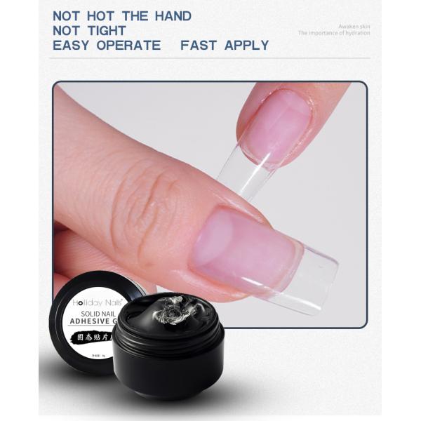 Quick Solid Nail Adhesive Gel for Beauty Nail Plate Patch Tool Guaranteed Performance