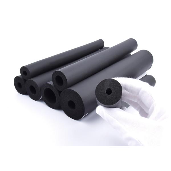 Practical Durable Nitrile Foam Insulation Tube , Moistureproof Sponge Pipe Insulation