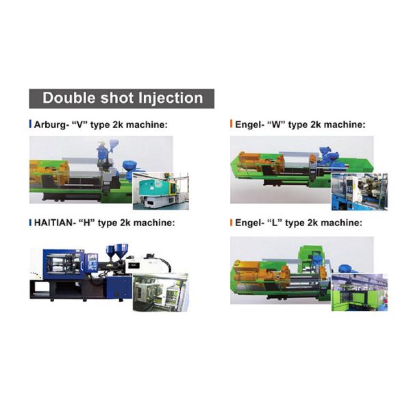 VDI-3400 Surface Injection Molded Plastic Products , Complex Injection Molding