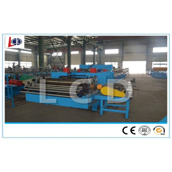 Cable Ladder Roll Forming Production Line , Cable Tray Machine Manual Handle
