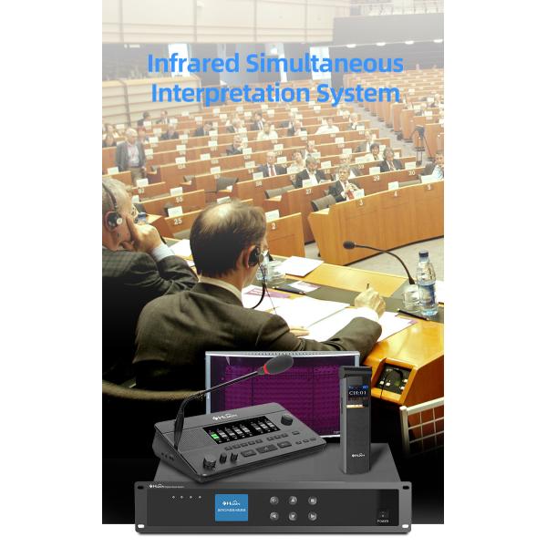 Wholesale Interpreter Headset Folding Headphone Simultaneous Interpretation System Earphones